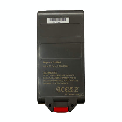 PowerSmart - Dyson V11 V15 Detect 吸塵機代用鋰電池 (按鍵拆卸式) 355983/970343-06